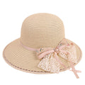 Best Selling Quality 2022 Fashion New Bowknot Summer Beach Female Sunshade Very Wide Straw Hat