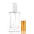 Empty Perfume Glass Bottles Reusable 30ml Glass Perfume Spray Bottle