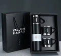 Promotional Corporate Business Gift  3 in 1 Set Gift Box Double-Layer Stainless Steel Vacuum Thermos Coffee Tumbler Travel Mug