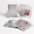 AI-MICH New Custom Personalized Plastic Poker Smooth Waterproof Black Playing Cards Gold Plated Durable Poker Decks Board Games