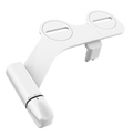 OEM/ODM Toilet Bidet Sprayer Ultra-Slim Bidet Toilet Seat Hygienic Shower Dual Nozzle Famine&Rear Wash Attachment for Bathroom
