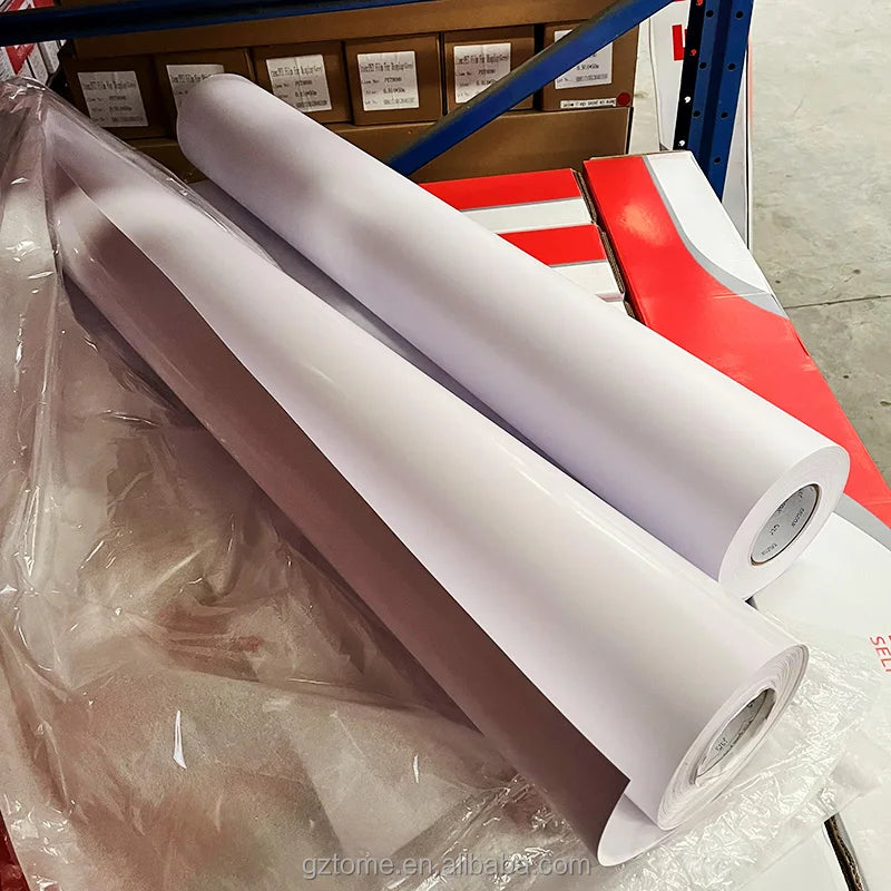 CHINA Factory SAV Glossy Matte Self Adhesive Vinyl for Advertising Printing Removable Waterproof Digital Post Material