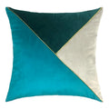 Buti Velvet Pillow Cases Geometric Striped Dot Design 45x45 Square Eco-Friendly Hospital & Home Use Modern Custom Decor