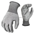 Anti-Cutting Level 5 HPPE Gloves with Elastic Wristband Custom Logo Abrasion & Tear Resistant Durable for Construction Mechanics