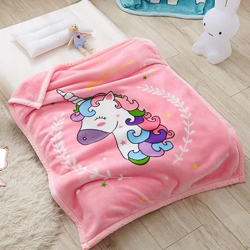 China Factory Personalised Custom Full Size Thick 1 Ply Woven 100% Polyester Winter Warm Fleece Blanket Wholesale