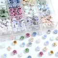 Dainty 9.8*5mm Colorful Ceramic Clay Beaded Charm Handmade Graffiti Daisy Flower Loose Beads for Jewelry Making Accessories