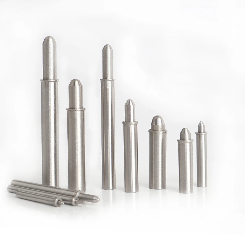 Smooth Body Stainless Steel Spring Plunger Press Fit with Spring Loaded Positioning Carton Packing