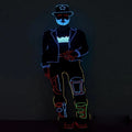 Club Dancer Costume Suit Party Singer Club  Stage Dance LED Luminous Costume  Ironman Robot Suit Glow Led Light Show Wear
