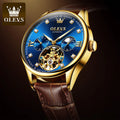 OLEVS  3601 Top Brand Luxury Sport Oem Luxury Custom Automatic Mechanical  Luxury Wrist Watch for Men Automatic Watch
