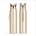 320ml Stainless Steel Vacuum Thermos Cute Cat Fox Ear Design Portable Travel Outdoor Mug Coffee Tea Milk Water 12-24 Hours