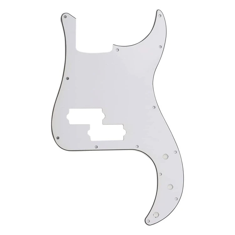 White 3Ply Guitar Scratch Plate Pick Guard P Bass for Pickguard for 4 String USA Mexican Stringed Instruments Parts Accessories