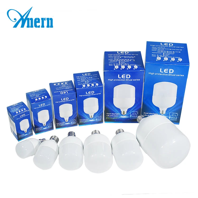 Hot Product Warehouse 5w to 50w E27 T Led Bulb Light for Residential