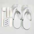 Factory Wholesale Disposable Nail Care Foot File Hotel Salon Foot Care Pedicure Kits with Slipper