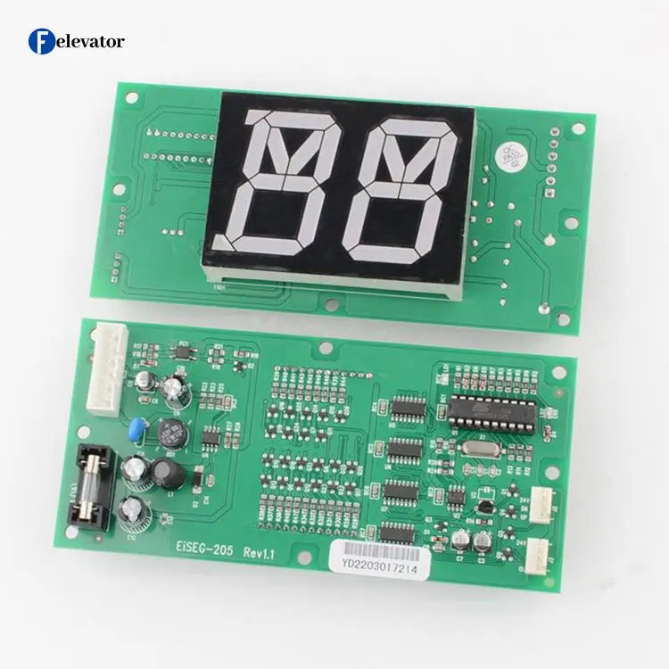 EISEG-205 Rev1.1 Display Board Steel Parts for Hotel Elevator Controller & Lift Equipment