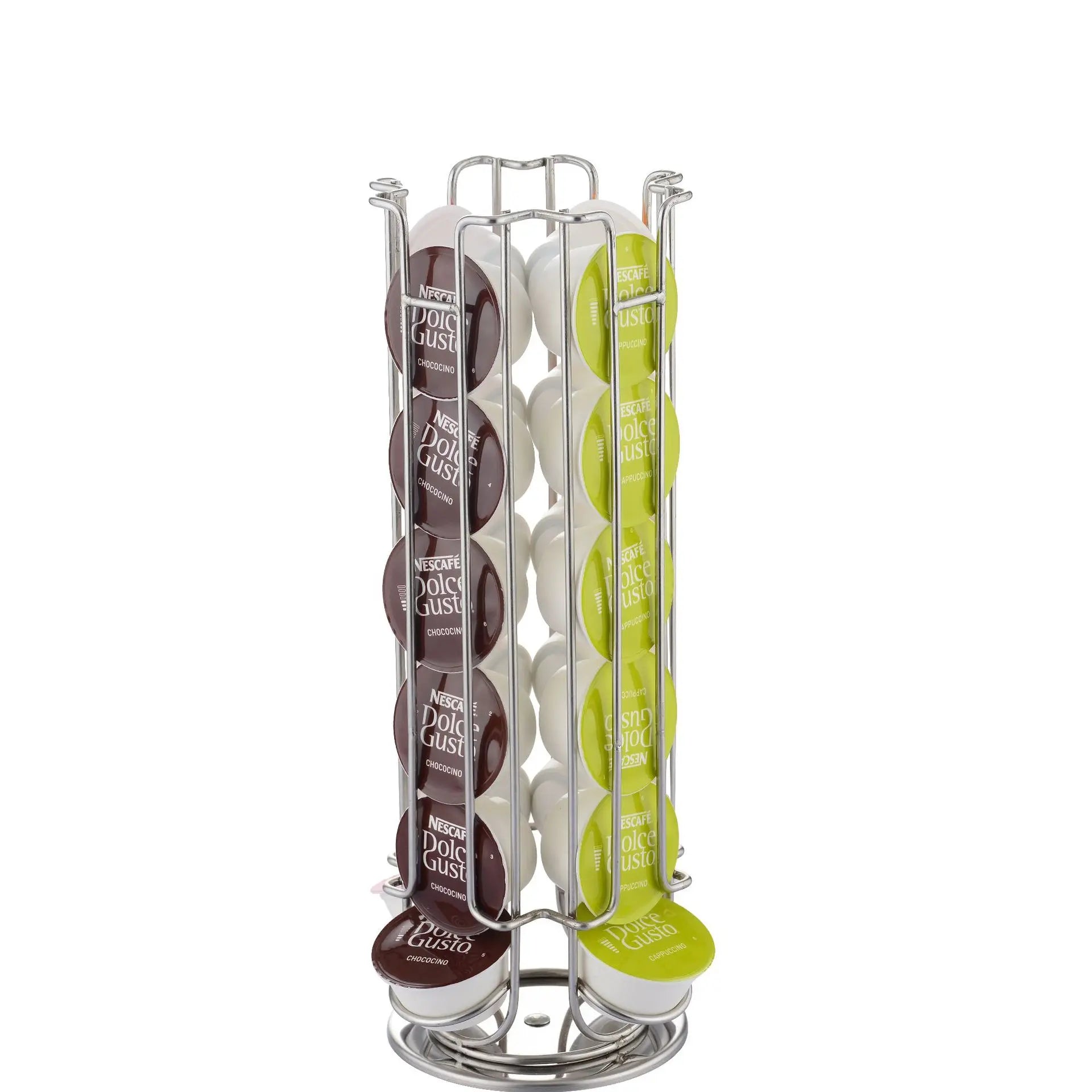 Household Metal Wire Iron Kitchen Accessories Multifunction Bar Shop Hot Sell Coffee Stand 24pcs Coffee Capsules Storage Holder