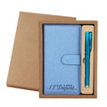 Custom Gifts Cheap Business Notebook  Popular Custom Logo Notebook Diary Pen Gift Set Business Corporate Gifts for New Year