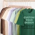 Unisex Washed Oversized Custom Printing Logo Vintage Heavyweight Plain T Shirt for Men