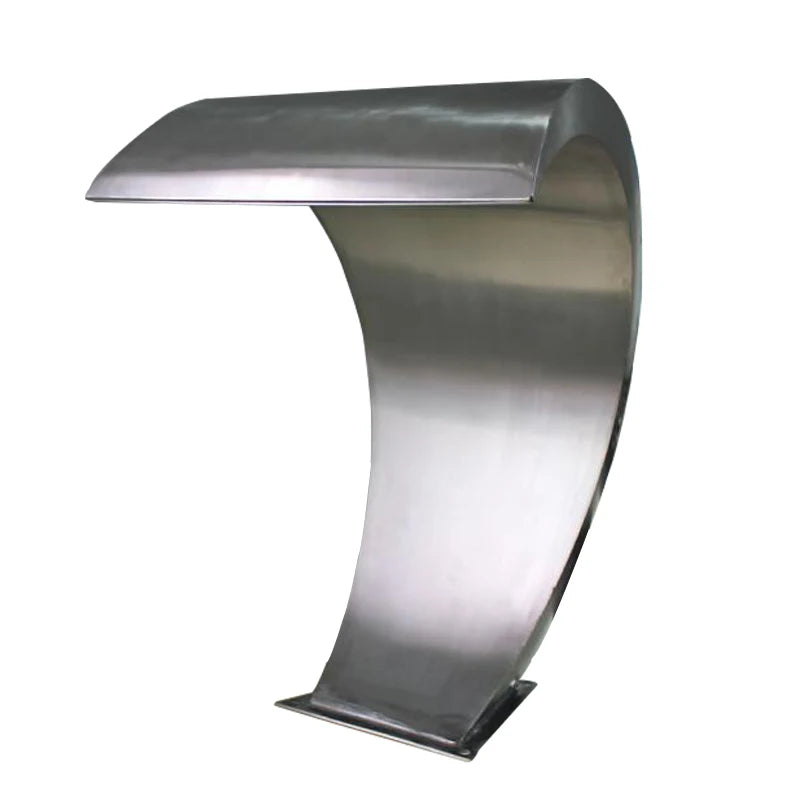 SS304 Durable 600/800mm Inground/Above-Ground Swimming Pool Wall Waterfall for Indoor/Outdoor Use