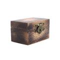 Poya Glossy Koa Wooden Engagement Ring Box for Jewelry Gift Package