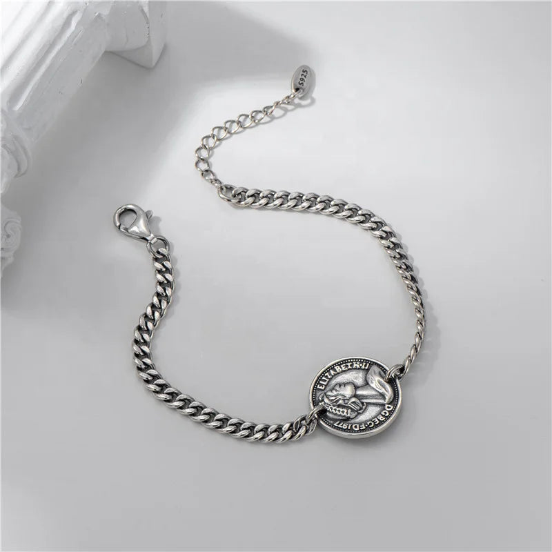 2023 New Arrival Custom Logo 925 Sterling Silver Fashion Style Bracelet Party Wedding Gift Jewelry for Women Men OEM Available