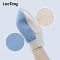 OEM&ODM Natural Sisal and Viscose Remove Dead Skin Korean Exfoliating Mitt Deep Bath Glove Washcloth for Hotel and Travel