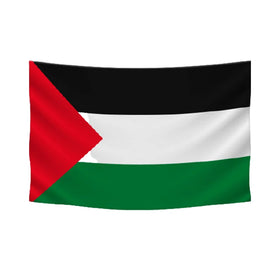 Country Flag Charm Wholesale 150D Polyester Flying Customized Logo Printing 3*5ft Palestinian Flag India Flag