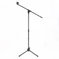 Portable Foldable Tripod Microphone Stand - Suitable for Live Events Studios & Outdoor Gigs