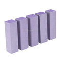 Buffer Block Sanding Fine Shine Straight Shape Polishing Nail File With Round Plastic Case