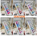 Vendeni Custom 8 Colors 15ml Uv Gel Polish Nude Colors Shining Non Toxic Soak Off Glitter Sparkle Disco Nail Gel Polish