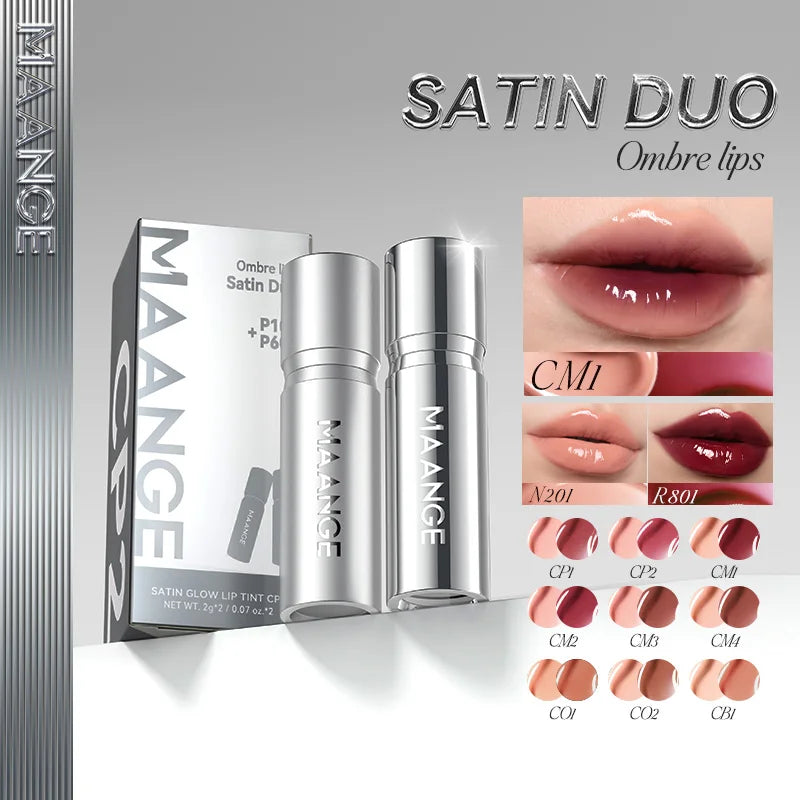 MAANGE Non-Customized Wholesale Lip Gloss Lip Oil 24 Hours Long Lasting Waterproof Moisturizing Liquid Lipstick Lip Gloss MegaBDM