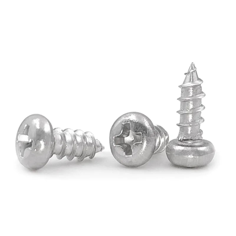 Small Round Head Self-Tapping Screw Cross Phillips Pan Framing Screw