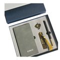 Chinese-Style Sandalwood Craft Pen Bookmark Notebook Clip U Disk Exquisite Box Set for Business Company