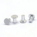 OEM ODM Customized 4*2*3.5 MM Aluminum Flat Head Solid Rivets Manufacturer Supply at Manufacturer Price