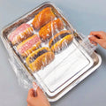Customizable logo Diameter Fresh Keeping Bag Plastic Sealing Bags Food Cover Stretch Adjustable Bowl Lids Fresh Film Cover