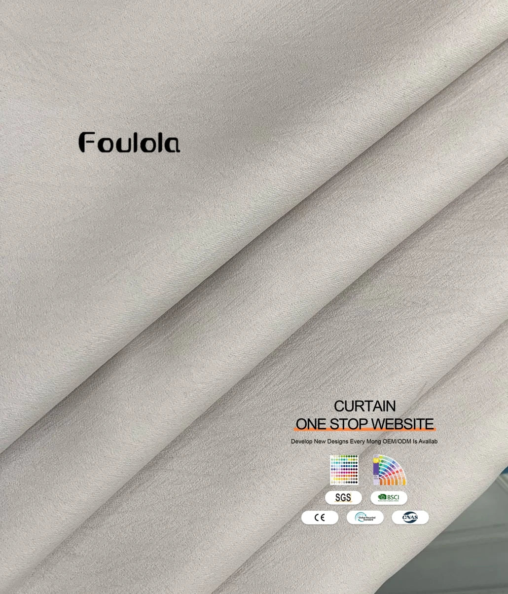 Factory Supply High Density 2.8m Width Embossed Hotel Quality Blackout Curtain Fabric for windows