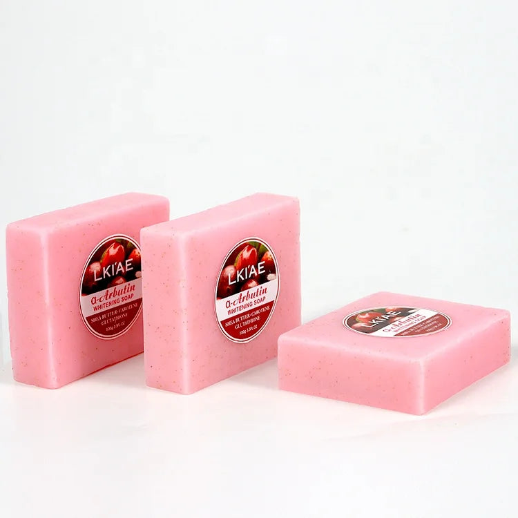 New Arrival Niacinamide Turmeric and Lemon Kojic Lightening Bleaching Whitening Soap for Women Black Skin