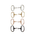 1.5 Inch 3.8 cm Rhinestone Snaffle Bit Buckle Elastic Equestrian Spur for Horse Riding Horse Riding Bits Without Slider