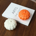 Pumpkin Aromatherapy Empty Cup Soybean Wax Creative DIY Hand Work Indoor Fragrance Ceramic Candle Jar With Lid