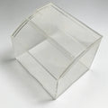 Factory Custom Clear Acrylic Polished Supermarket Food Dispenser Box Unique Modern Style