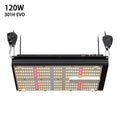 BAVAGREEN 120W Samsung LM301H EVO LED Grow Light Red IR UV Full Spectrum Switch Dimmable Hydroponic Grow Lamp for 2x2 FT Tent