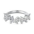 Dylam Cz Cubic Zirconia Fine 925 Sterling Silver Jewelry 18K Gold Plated Engagement Zircon Diamond Wedding Rings for Women