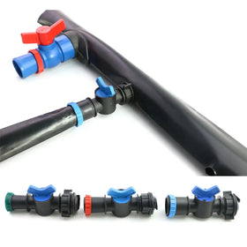 Offtake Valve for Micro Spray Tape Rain Tape Connectors Farmland Drip Irrigation Garden Watering Fittings