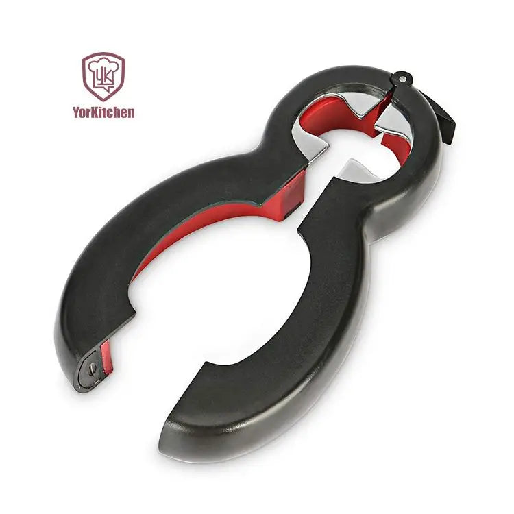 Kitchen Bottle Opener Jar Opener Multi 6 in 1 Can Opener Kitchen Grippers to Remove Stubborn Lids