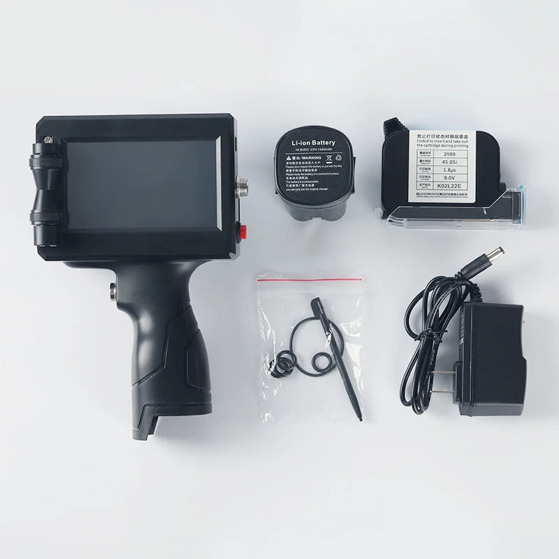 TIJ2.5 INK Cartridge Hand Jet Printer Ink 2588+ Production Line Date Printer Portable Handheld Inkjet Printer