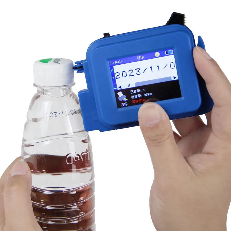 Portable Printing Quick Dry Ink Cardboard Words Batch Eggs Expiry Date Handheld Inkjet Printer Coding Machines