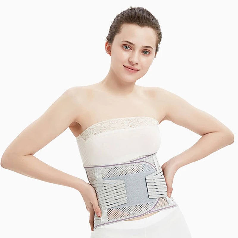 Thin Breathable Steel Waist Support for Men and Women Relieves Waist Pain