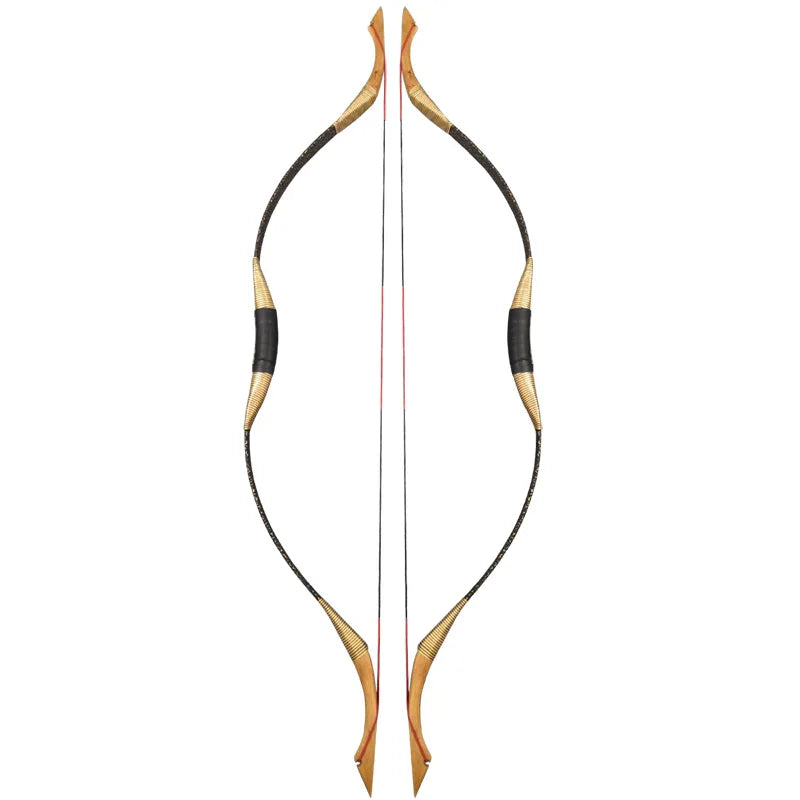 25-55 Lbs Archery Hunting Bow Takedown Style Traditional Bow Americial Hunting Traditional Bow