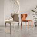 2024 Hot Selling Modern Genuine Leather Living Room Chair Luxury Upholstered Modern Wooden Leisure Living Room Chair
