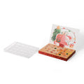 Custom Printed Cardboard Folders Advent Calendar Box with UV Coating and Embossing for Packaging for and Chocolate