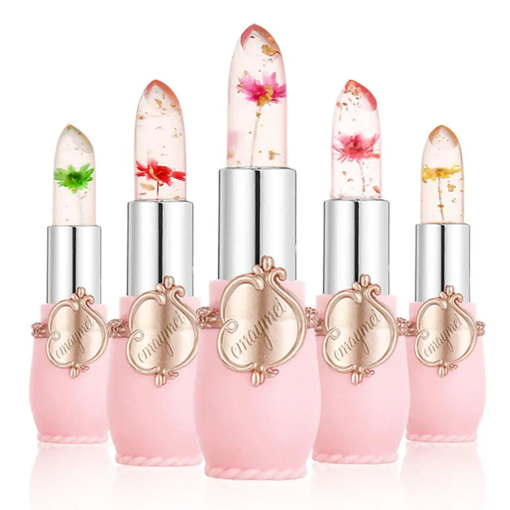 Factory Wholesale Makeup Lipstick Vegetarian Flortte Jelly Cute Magic Lipstick Color Change